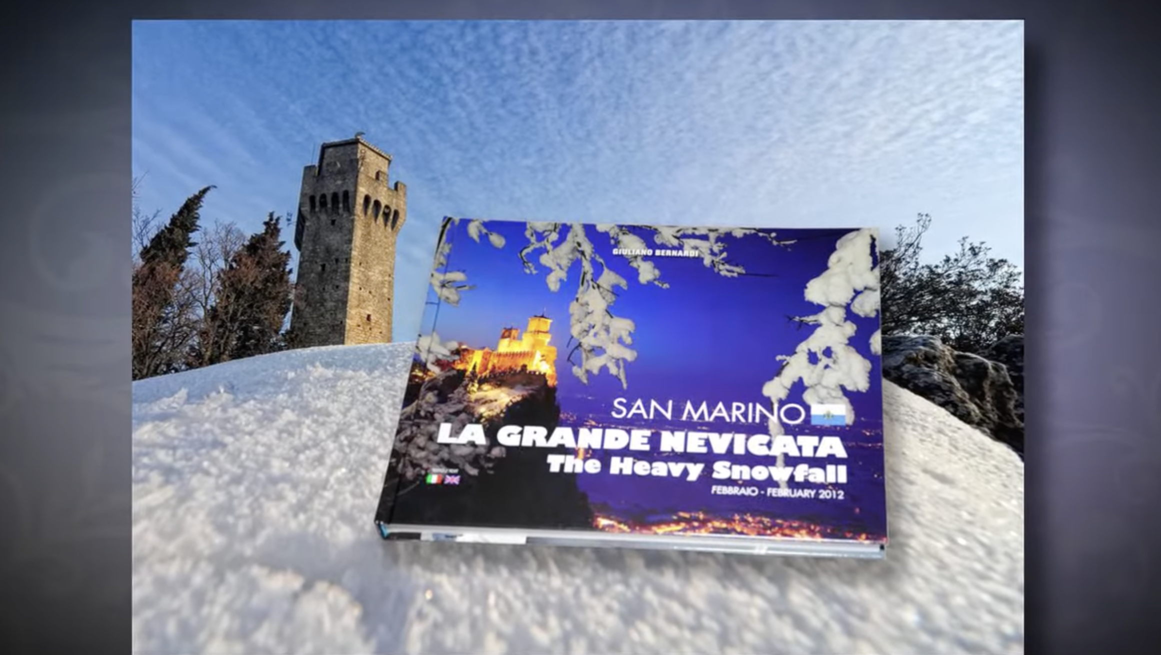 ‘San Marino – La Grande Nevicata’, disponibile il libro fotografico sul nevone di febbraio 2012