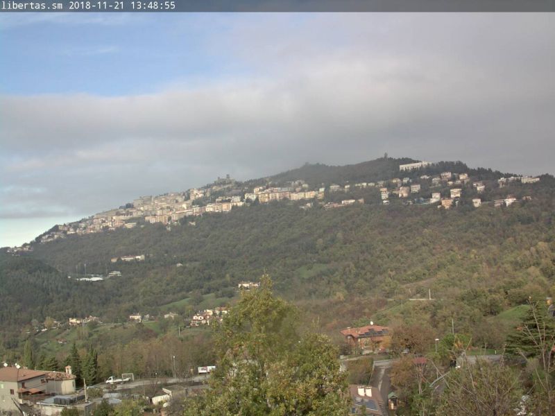 San Marino. Meteo: nuvole raggiungono San Marino da sudovest, perturbazione tra venerdi e sabato