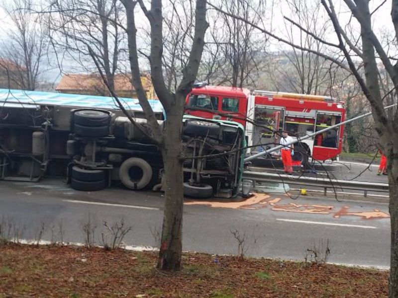 San Marino. Incidente mortale alla curva di ‘Bustrac’: camion si ribalta