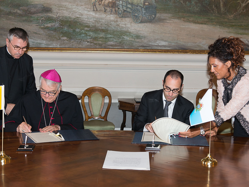 San Marino. Accordo con Santa Sede per insegnamento religione cattolica nelle scuole