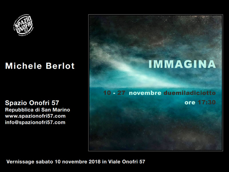 San Marino. “Immagina”, la nuova personale di Michele Berlot