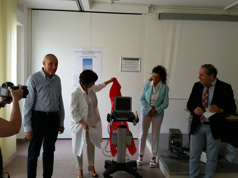 Rimini. Inaugurato un nuovo ecografo donato dall’associazione “Rimini solidale Onlus”