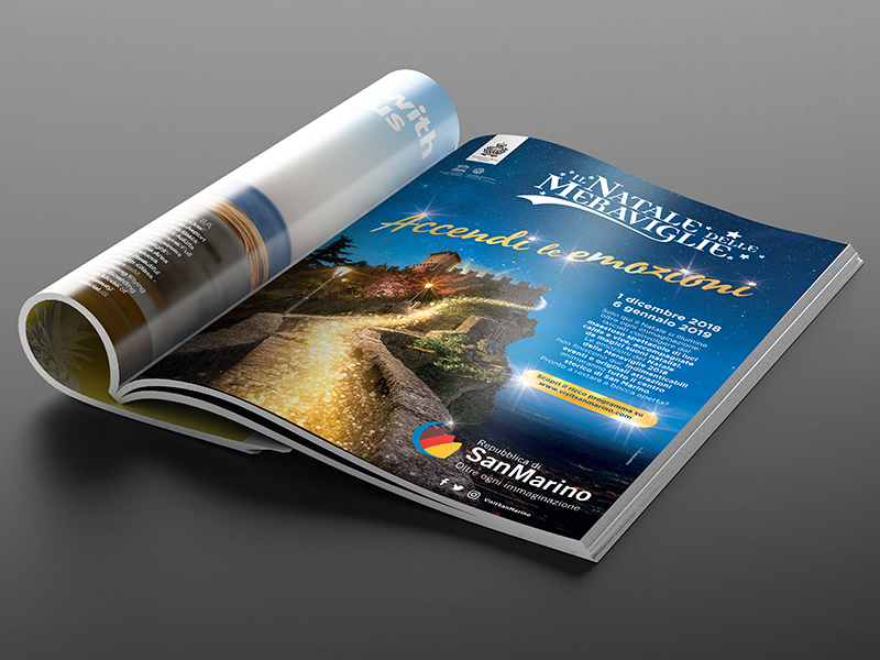San Marino. Il Natale delle Meraviglie: parte la campagna stampa quotidiana e periodica.