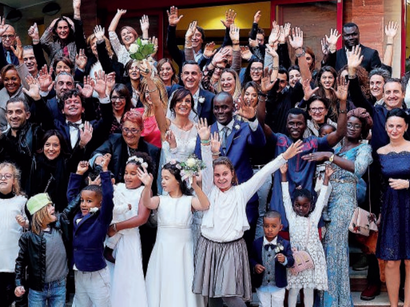 Riccione (Rimini). «Ecco il nostro matrimonio multietnico La nostra vittoria contro i pregiudizi»