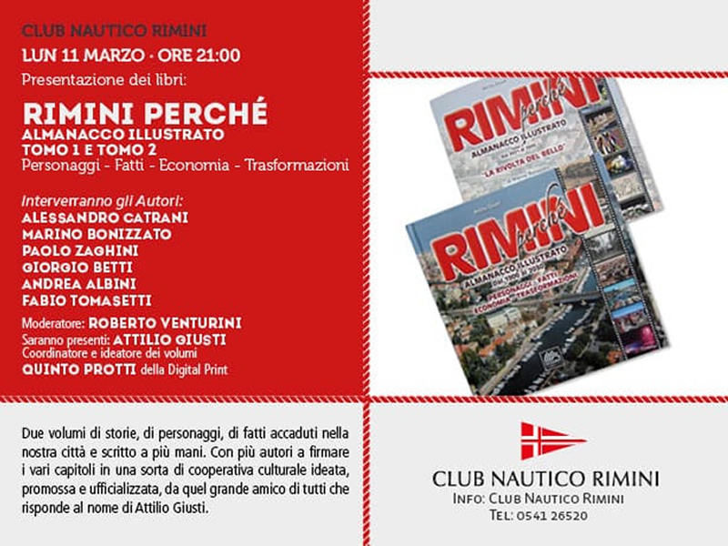 Lunedì svelati gli almanacchi “Rimini Perché”
