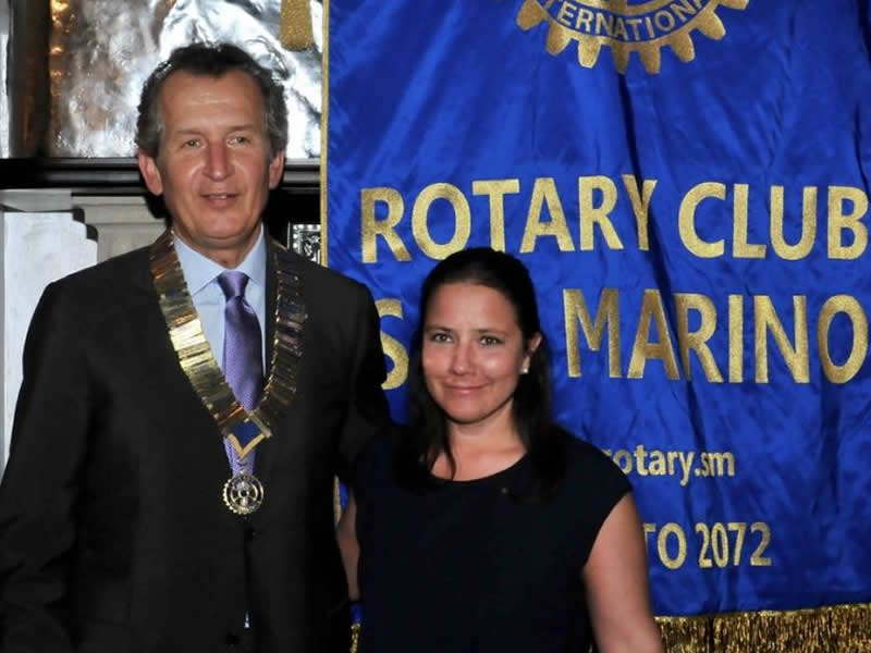 San Marino. E’ Marco Tognacci il Presidente del Rotary  Club San Marino 2018-2019