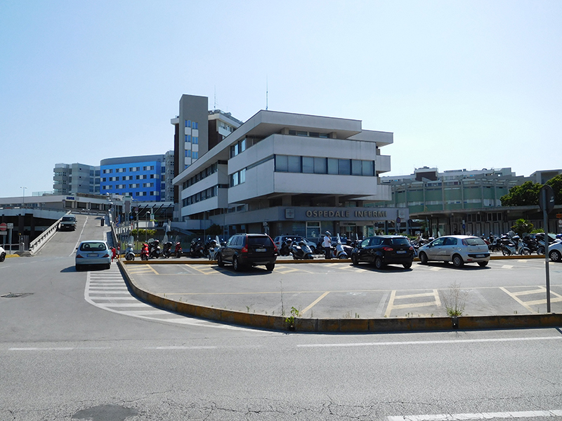 Rimini. Ladro in azione all’ospedale Infermi: arrestato dalla polizia di Stato