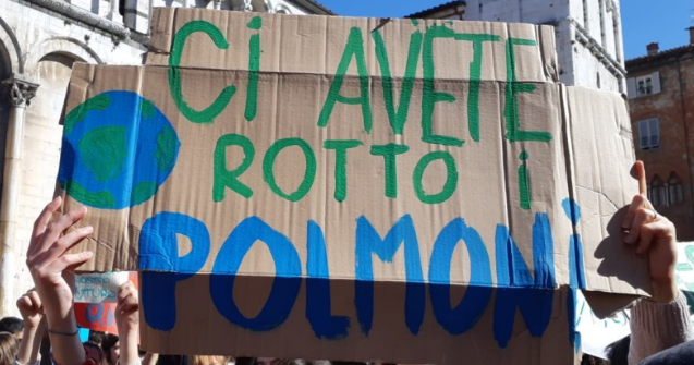 San Marino. Nuova protesta contro il cambiamento climatico