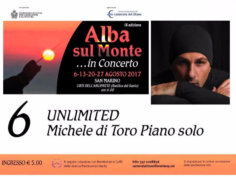 San Marino. Michele Toro apre i concerti de ‘L’alba sul monte’