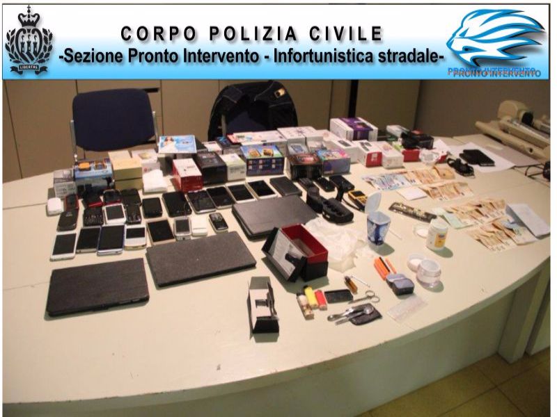 San Marino. Quattro persone denunciate per detenzione, uso e spaccio di sostanze stupefacenti
