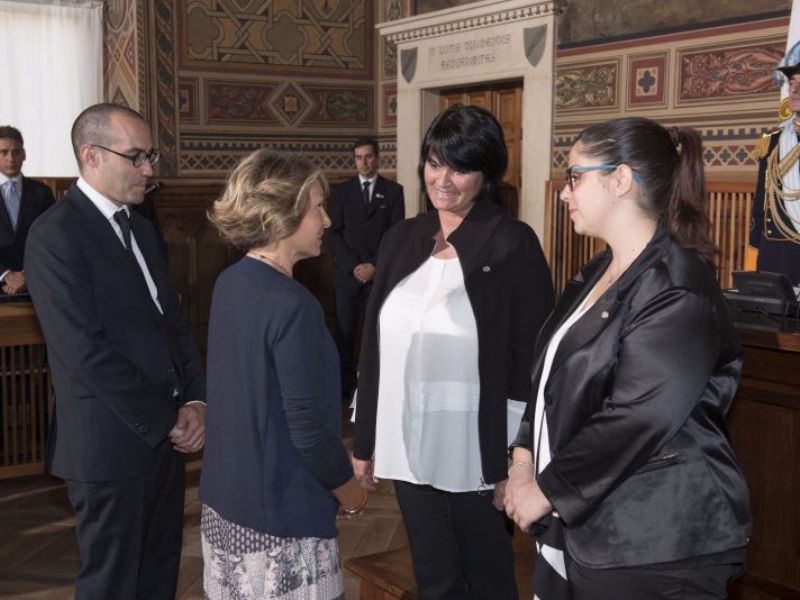 L’Ambasciatore d’Italia Barbara Bregato si congeda da San Marino