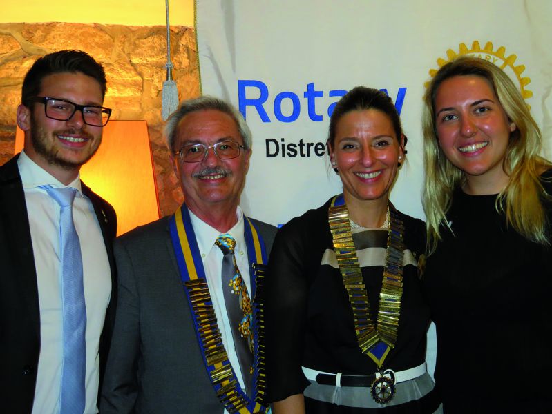 Rotary Club San Marino. Maurizio Marcialis ha iniziato le visite di rito