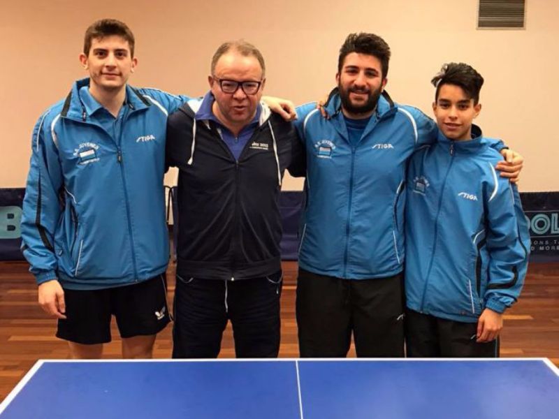 San Marino. Ping pong: la Juvenes Asset Banca vince 5 a 2