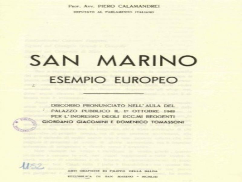 San Marino. Il Collegio Garante al centro delle polemiche. Fra Barbera e Calamandrei