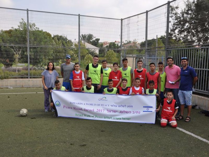 A San Marino israeliani e arabo israeliani per ‘Un calcio per la pace’