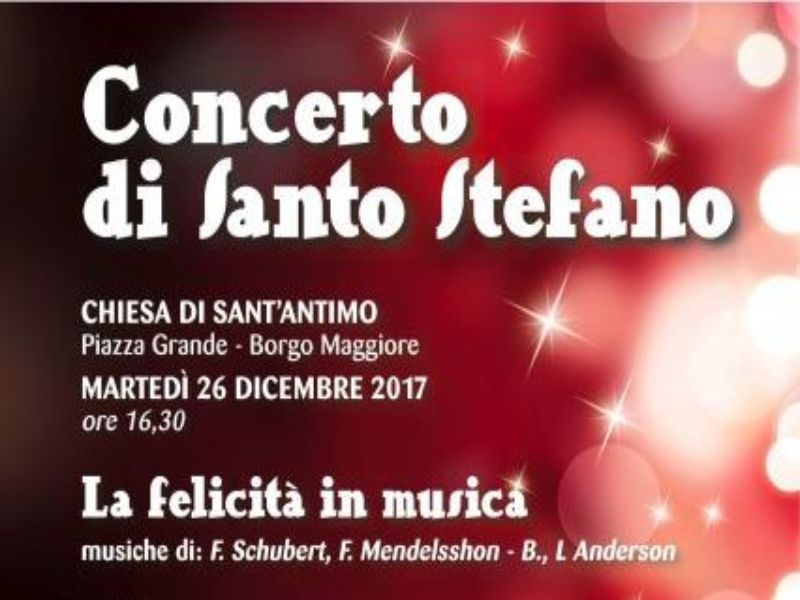 San Marino. ‘La felicità in musica’ è il tema del Concerto di Santo Stefano