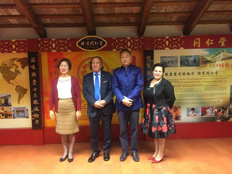 San Marino. Il professor Charles Wang in visita all’Istituto Confucio