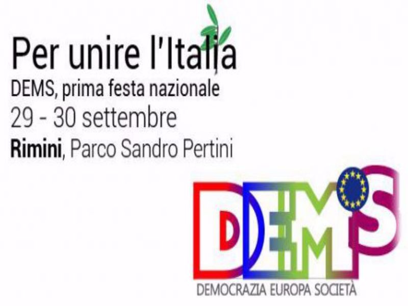 Festa nazionale Dems: a Rimini Orlando, Finocchiaro e Boldrini