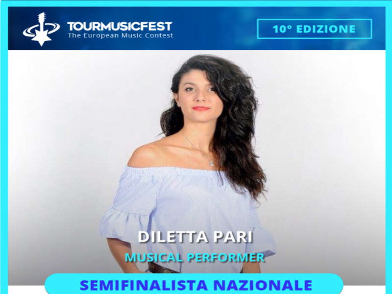 San Marino. Diletta Pari dal Titano al ‘Tour Music Fest’ di Roma