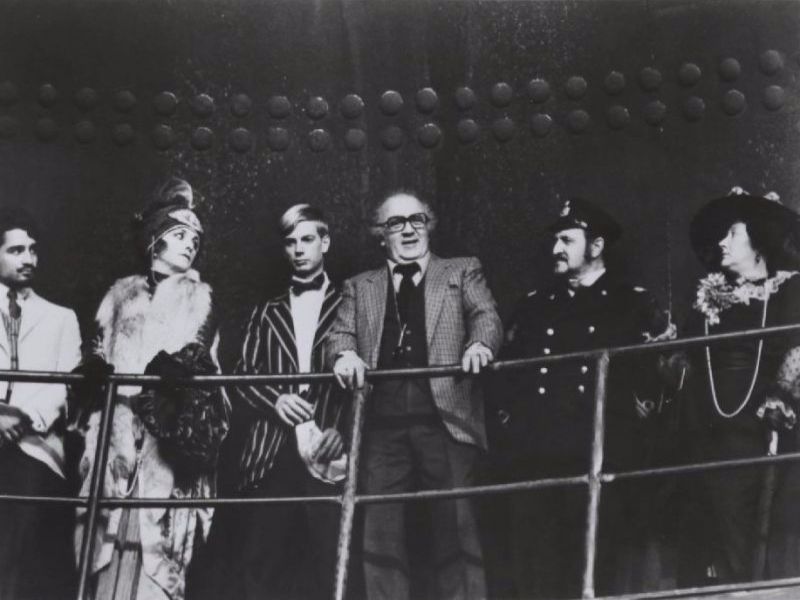Rimini. “Le facce di Fellini” film-documentario realizzato da De Carlo nel 1983, in Cineteca