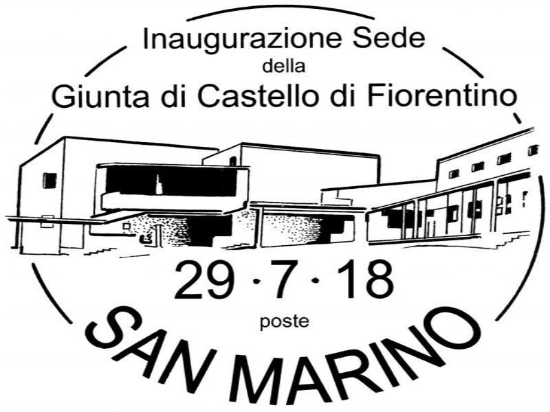 San Marino. Inaugurazione Sede della Giunta di Castello di Fiorentino