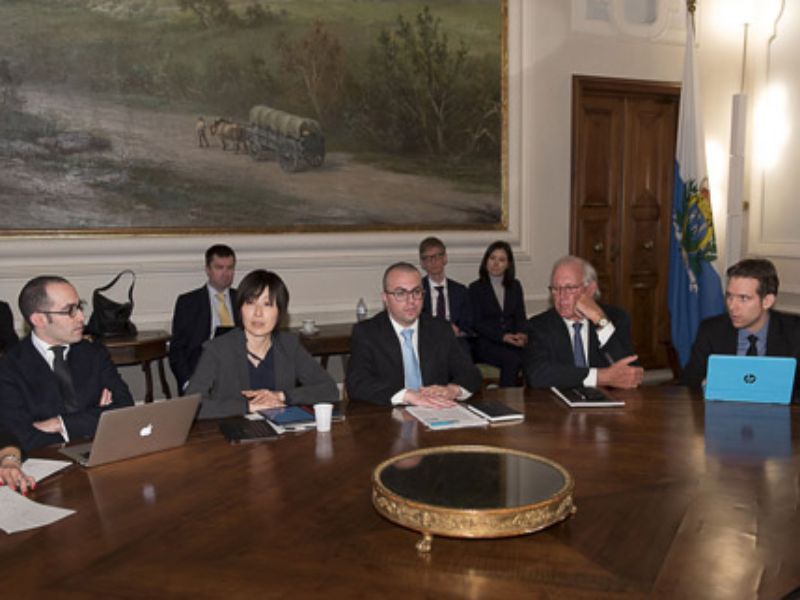 San Marino. Conferenza stampa conclusiva della Missione del Fondo Monetario Internazionale