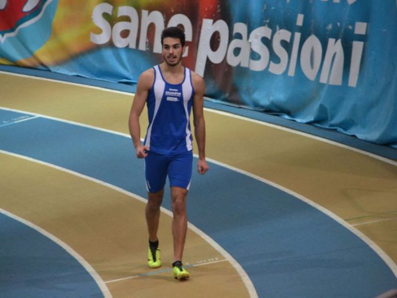 San Marino. Atletica, Francesco Molinari vince i 60 metri al Meeting nazionale di Ancona