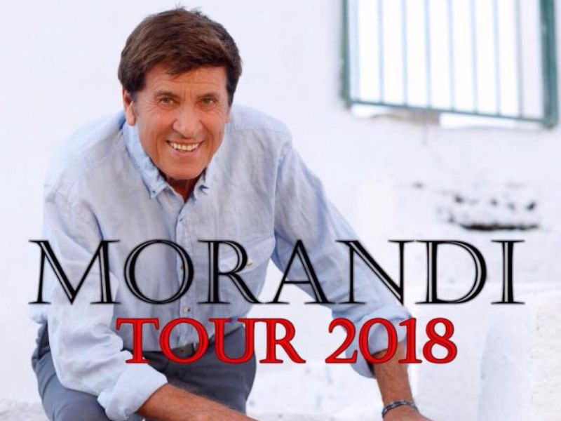 Partirà da Rimini il nuovo tour di Gianni Morandi