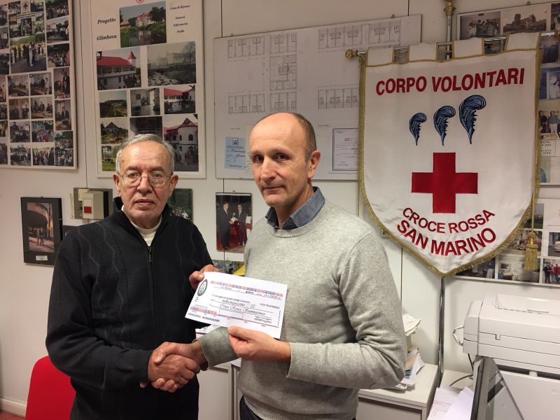 San Marino. S.G.L.R.S.M. per  la Croce Rossa Sammarinese