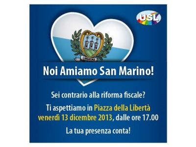 San Marino. L’Usl invita la cittadinanza domani sul Pianello alle 17 per dire ‘noi amiamo San Marino’