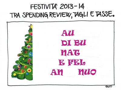 San Marino. Auguri di buone feste da Ranfo tra spending review, tagli e tasse