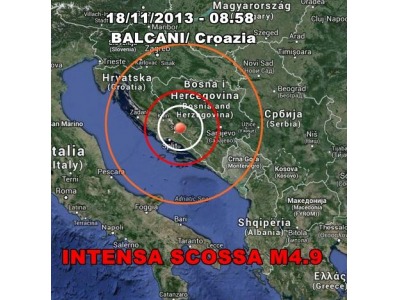 San Marino. Nuove scosse sismiche registrate a Casole: Umbria e Croazia