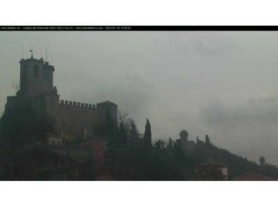 San Marino. Il meteo, aggiornamento: da poco nuvoloso a coperto