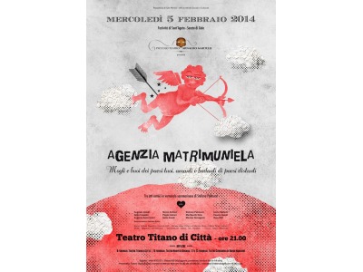 San Marino. Festa di Sant’Agata al Teatro Titano con ‘Agenzia Matrimuniela’