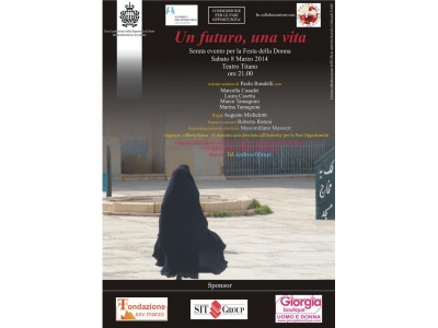 San Marino. Serata-evento Festa della Donna al Teatro Titano con ‘Un futuro, una vita’