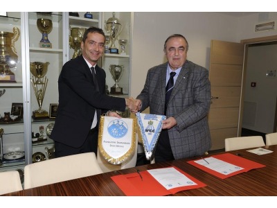 San Marino. La FSGC sosterrà l’attività del settore calcio della Federazione Sammarinese Sport Speciali: Crescentini e Felici hanno firmato l’accordo per il triennio