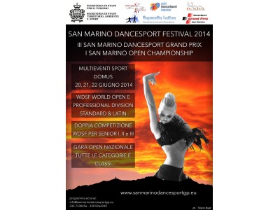 San Marino. Grande ritorno del San Marino DanceSport Grand Prix 2014 – III Edizione