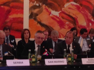 San Marino. Pasquale Valentini (Esteri) interviene alla 124ª sessione del Comitato dei Ministri del Consiglio d’Europa
