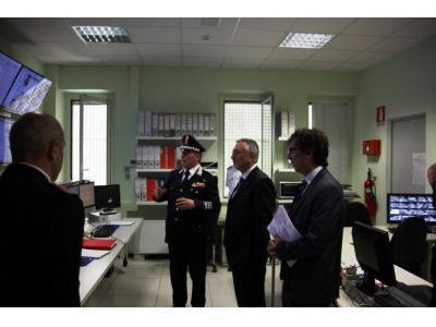 San Marino. Pasquale Valentini (Esteri) in visita al Comando Centrale della Gendarmeria