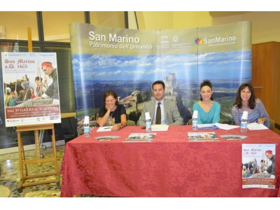 San Marino. Presentato il  ‘Pogetto Torre Guaita estate 2014: San Marino a.D. 1463’