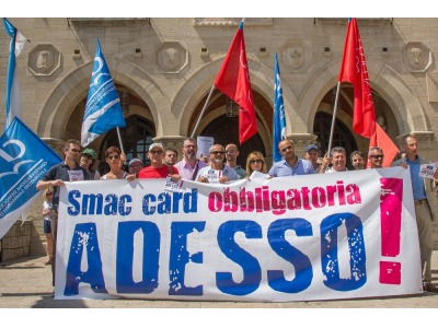 San Marino. Csu: ‘Smac obbligatoria’, la manifestazione sul Pianello. Photogallery
