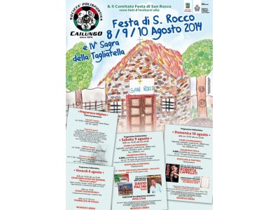 San Marino. Festa di San Rocco a Cailungo 8, 9, 10 agosto 2014
