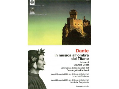 San Marino. ‘Dante in musica all’ombra del Titano’, questa sera alla Cava dei Balestrieri