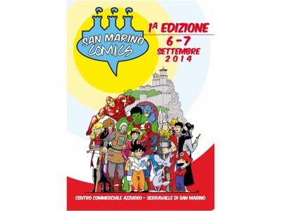 San Marino Comics: prima edizione 6 e 7 settembre 2014