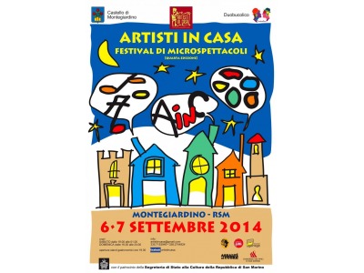 San Marino. ‘Artisti in Casa’ – Festival di Microspettacoli , 6 e 7 settembre