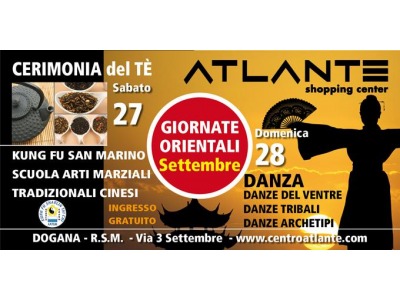 San Marino. Inaugurazione Arte del Te’: all’Atlante Shopping Center sabato e domenica le ‘Giornate Orientali’