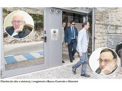 San Marino, Banca Centrale:  sentiti in tribunale anche  Ielpo e Vivoli, Vigilanza