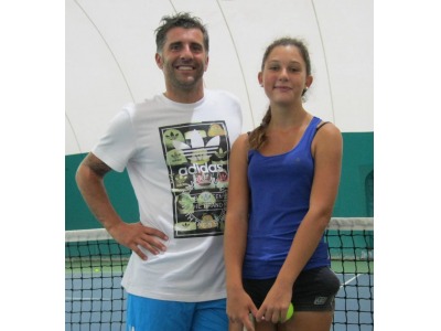 San Marino. Tennis: Maria Vittoria Viviani alla San Marino Tennis Academy
