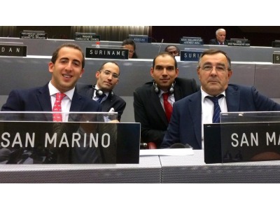 San Marino. Delegazione sammarinese a Ginevra per la 131ª assemblea Uip
