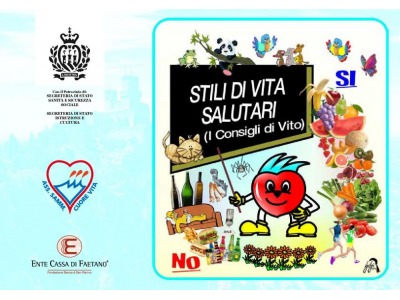 San Marino. Cuore-Vita: un giornalino sugli stili di vita salutari donato a Elementari e Medie inferiori